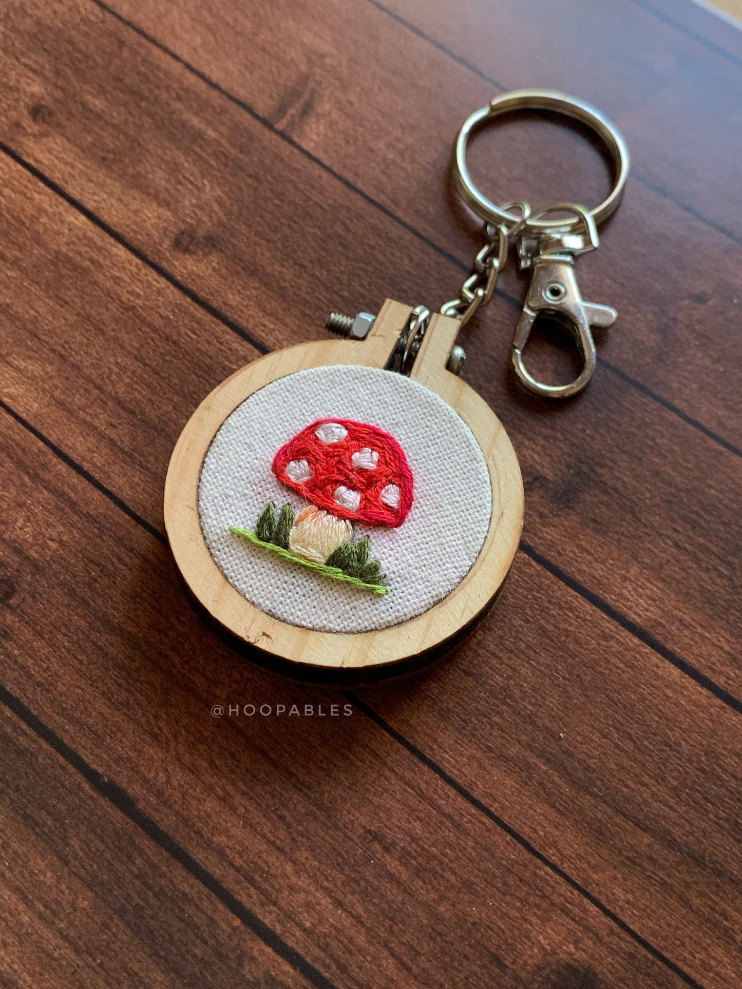 Mushroom Keychain 4cm (Preorder)