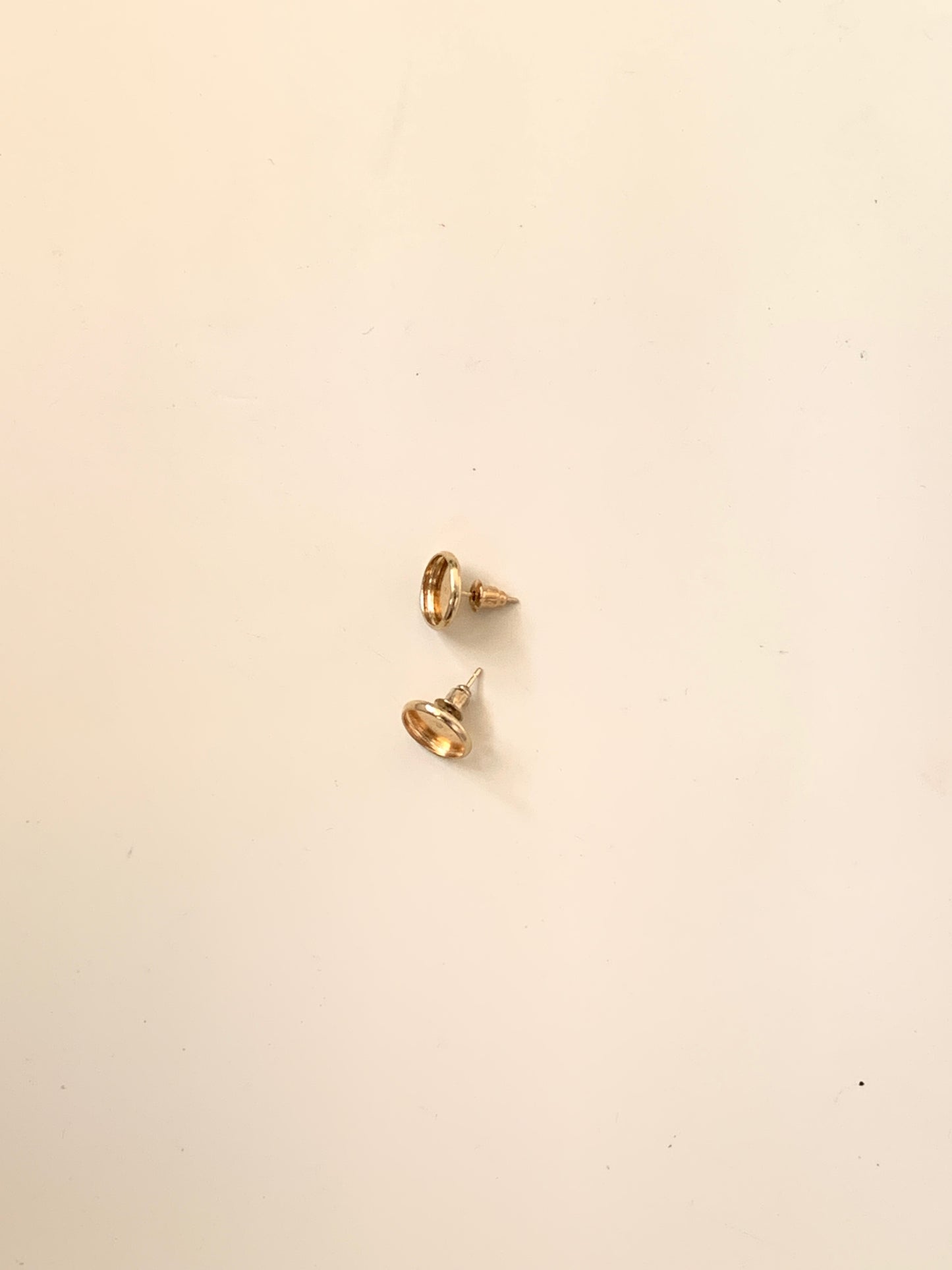 Stud Earring Base Pair (10 mm)