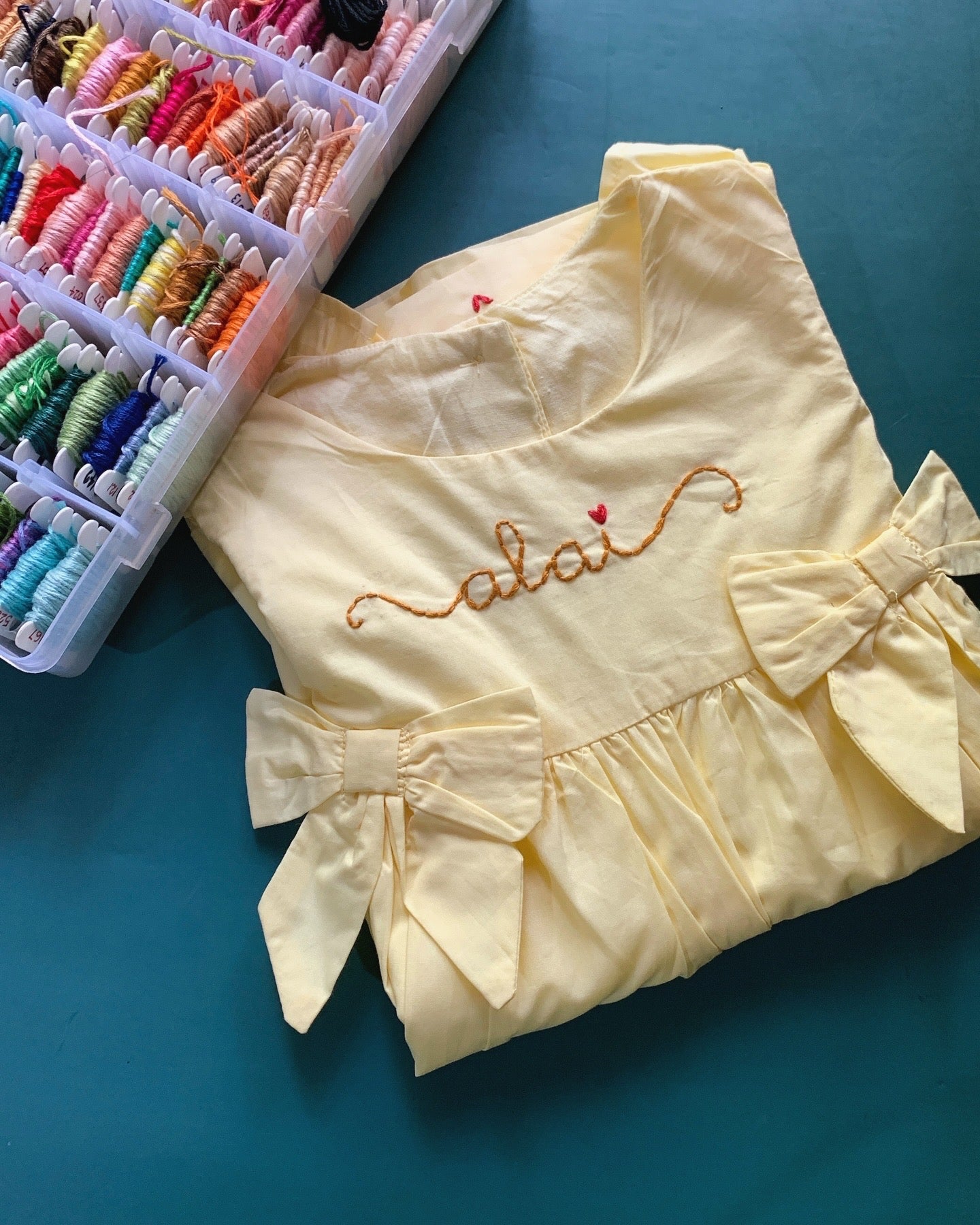 Baby Sunshine Custom Dress (9-12 months)