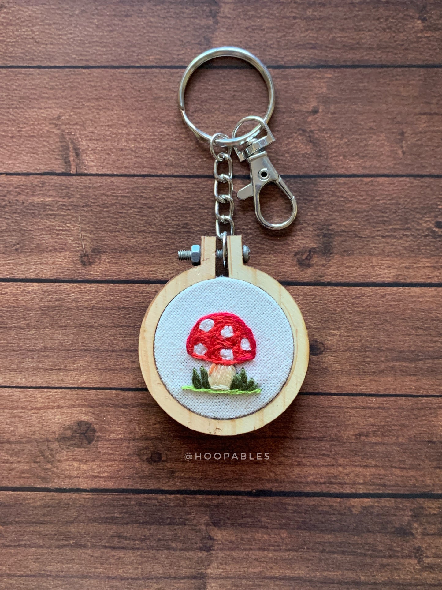 Mushroom Keychain 4cm (Preorder)