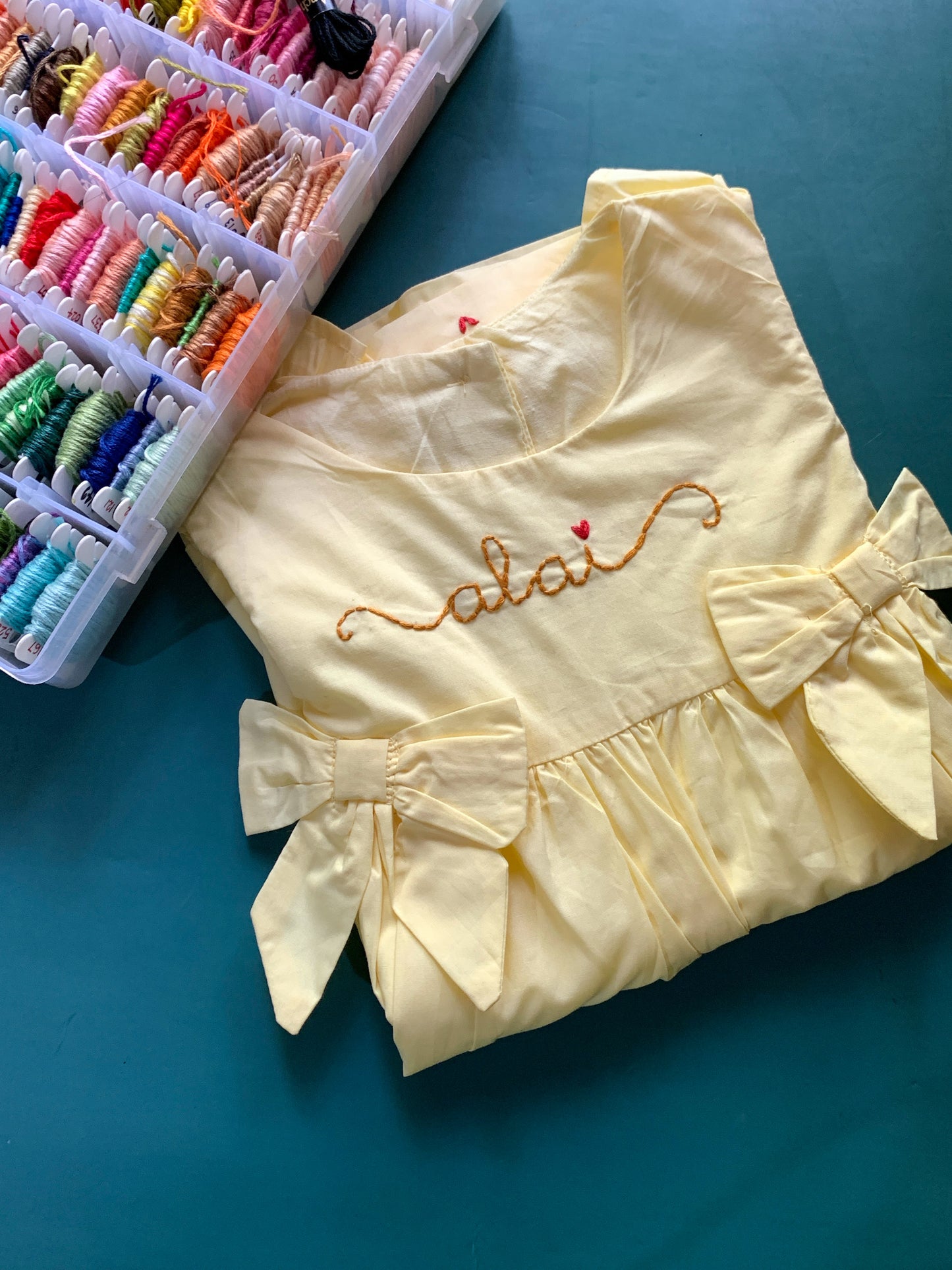 Baby Sunshine Custom Dress (9-12 months)