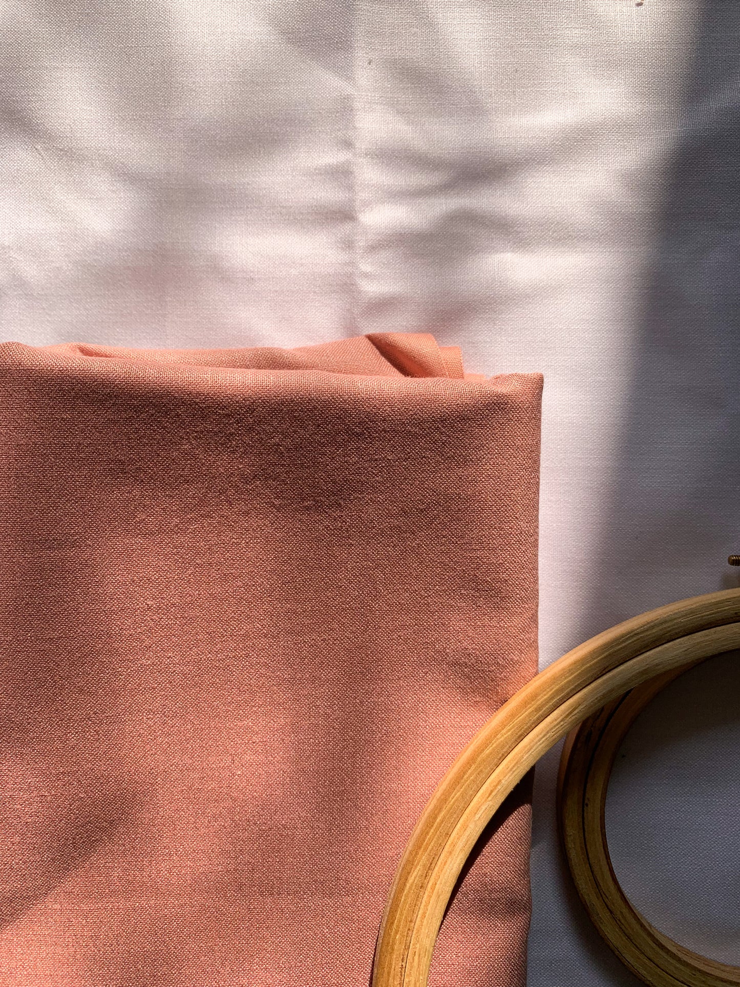 Ruby Silk Fabric - Dusty Pink