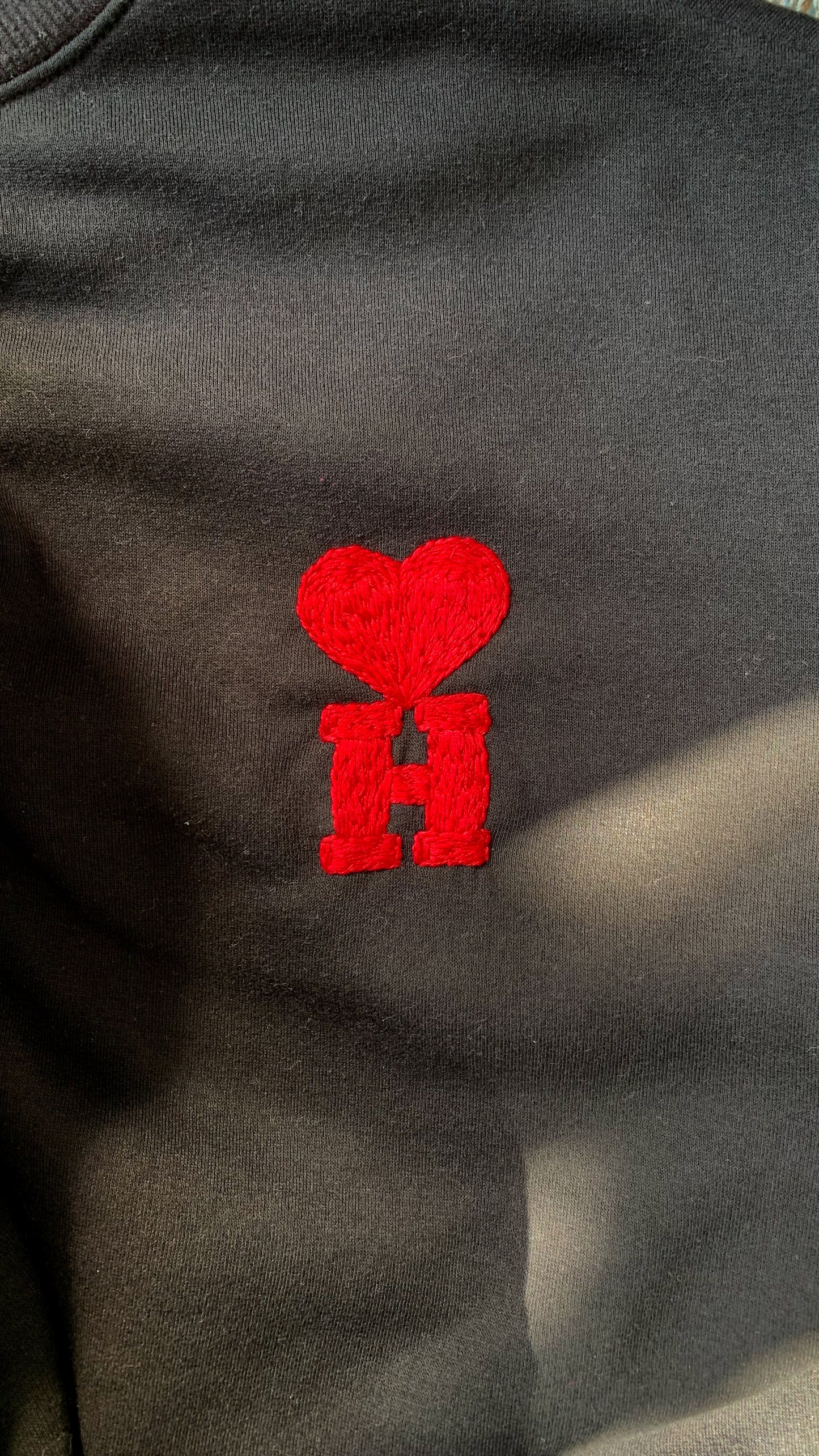 (Couple) Heart Monogram on Sweatshirts/Hoodies