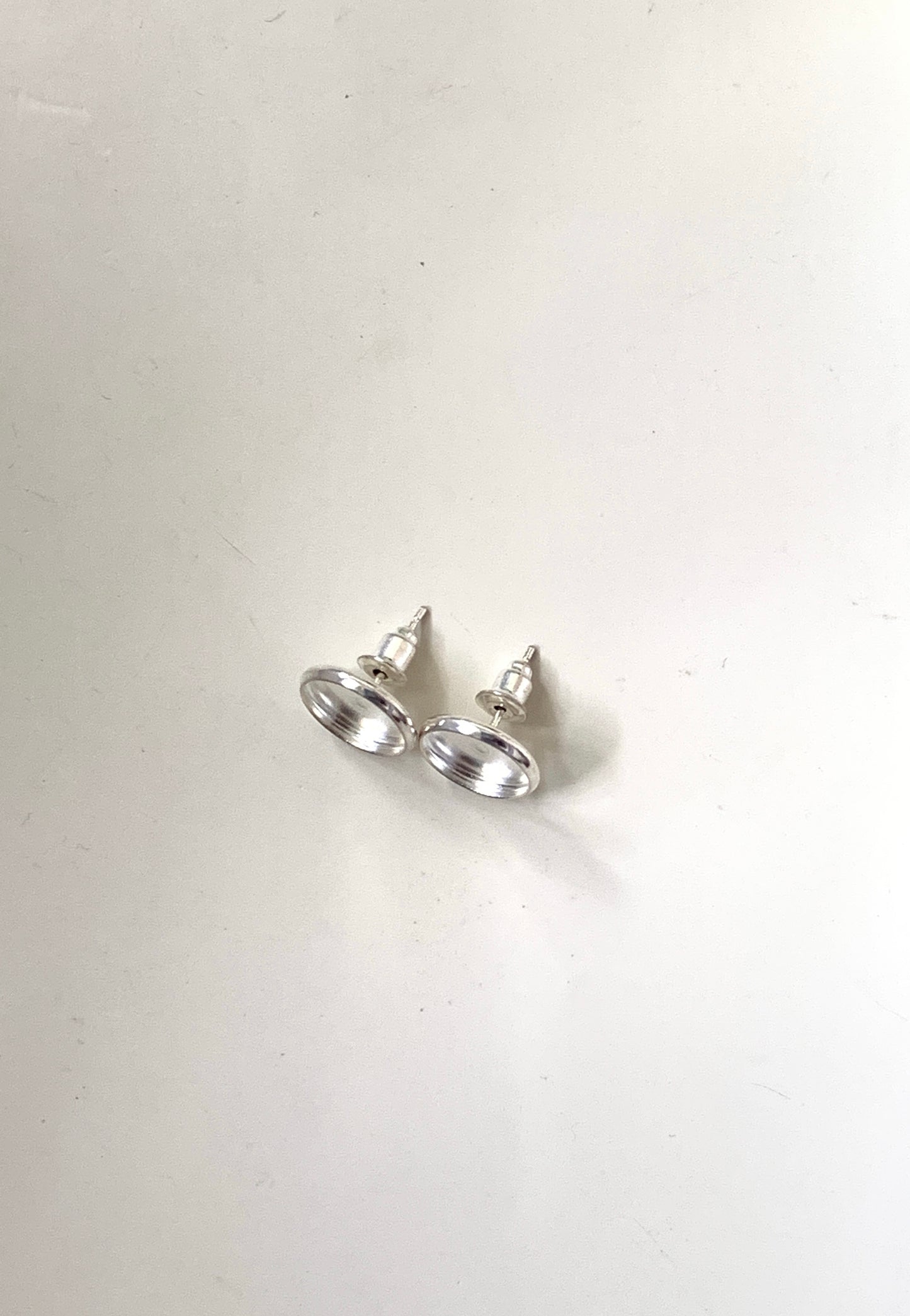 Stud Earring Base Pair (10 mm)