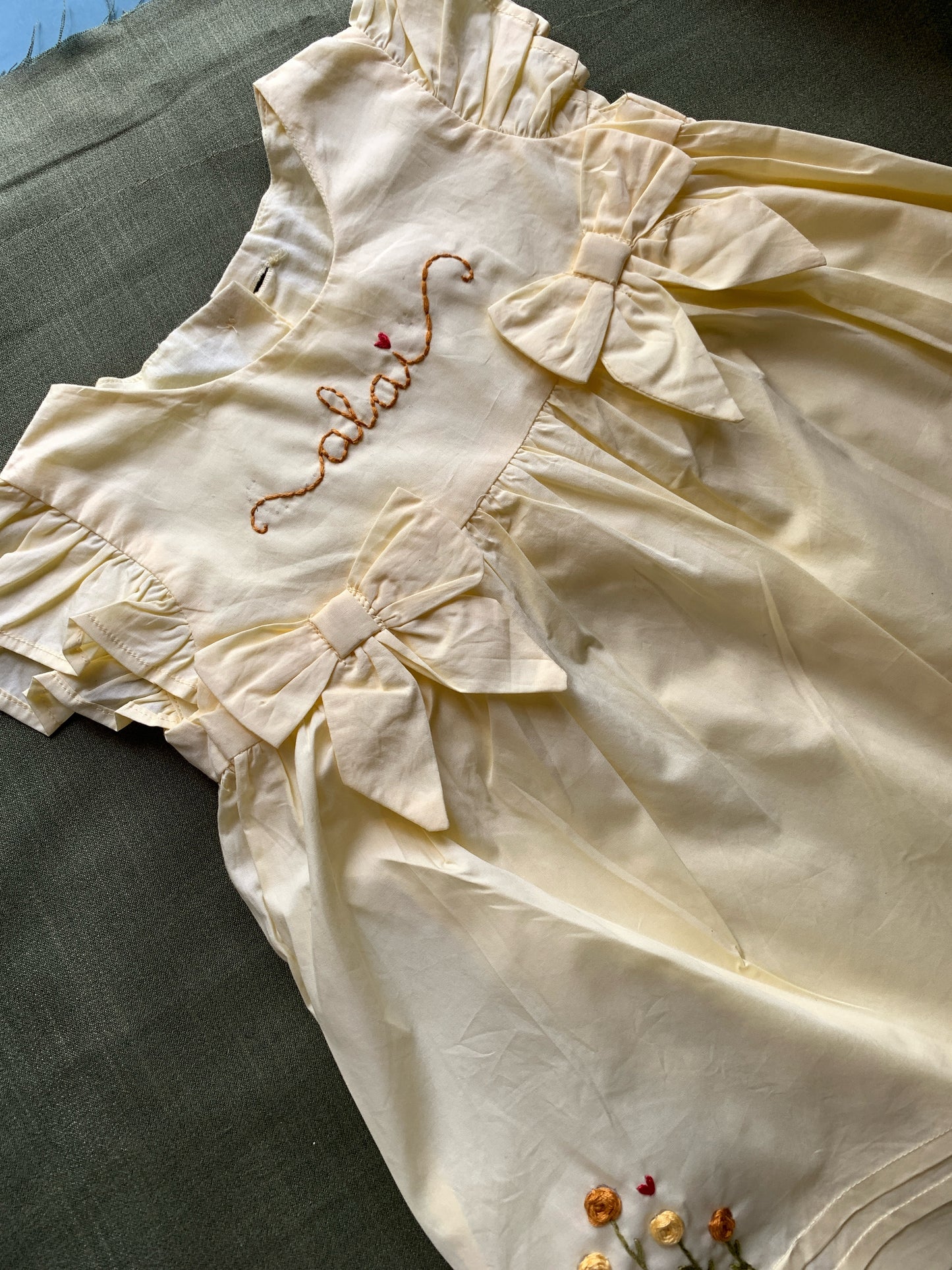 Baby Sunshine Custom Dress (9-12 months)