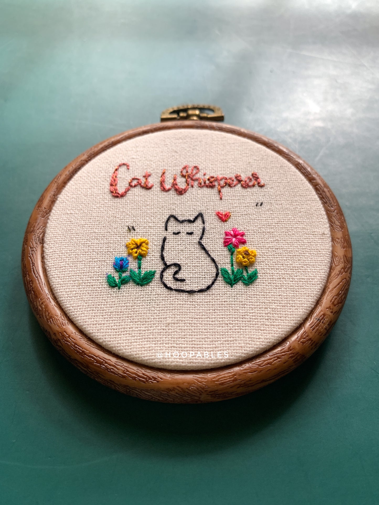 Cat Whisperer - 3” hoop